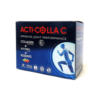 ACTI - COLLA C ( Collagen hydrolysate 5 gm + Rosehips 0.5 gm + Ascorbic acid 57 mg ) 30 Sachets